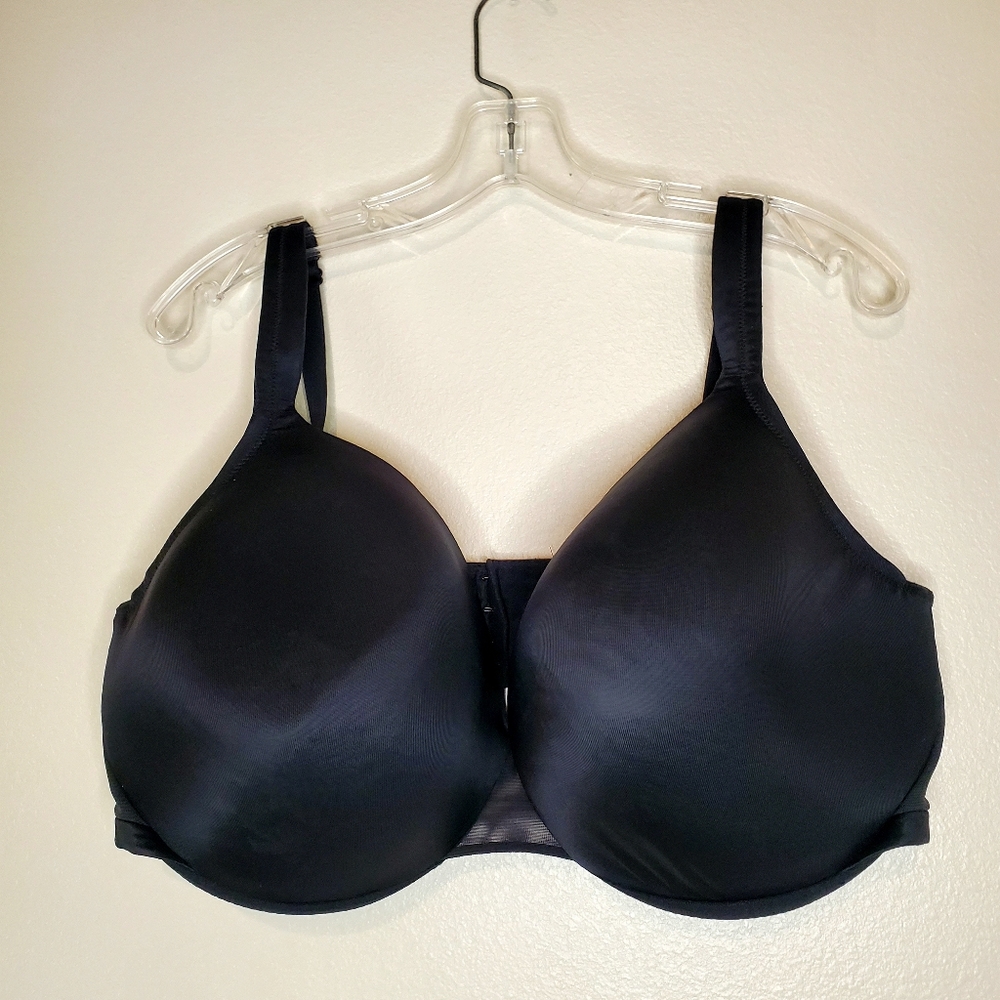 Cacique Bra‎ Size 46DDD Black Underwire